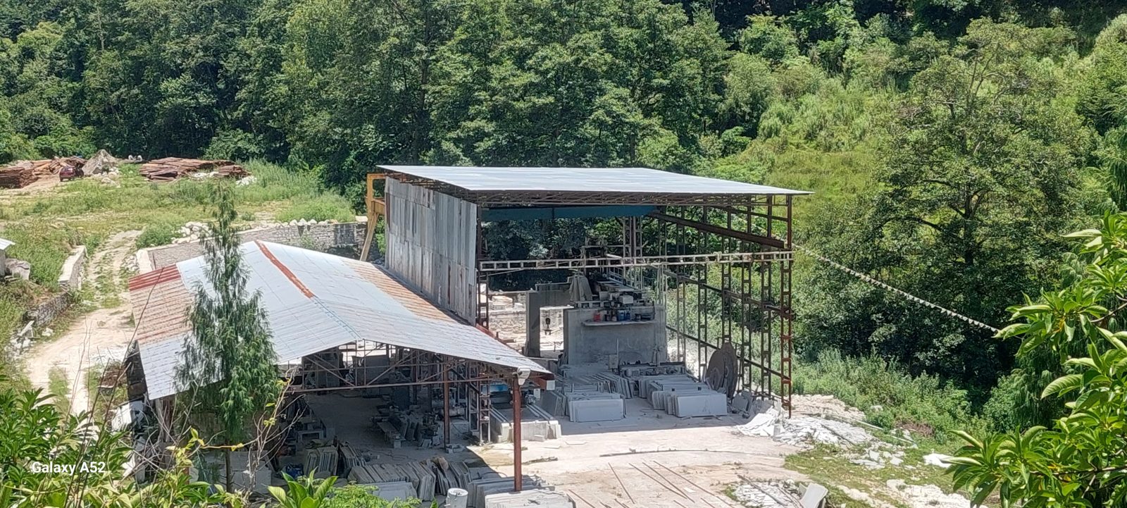 The cutting shed
