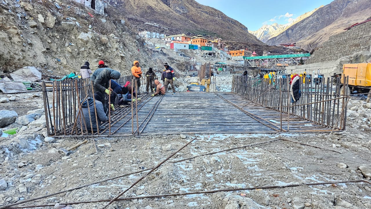 Dewatered foundation