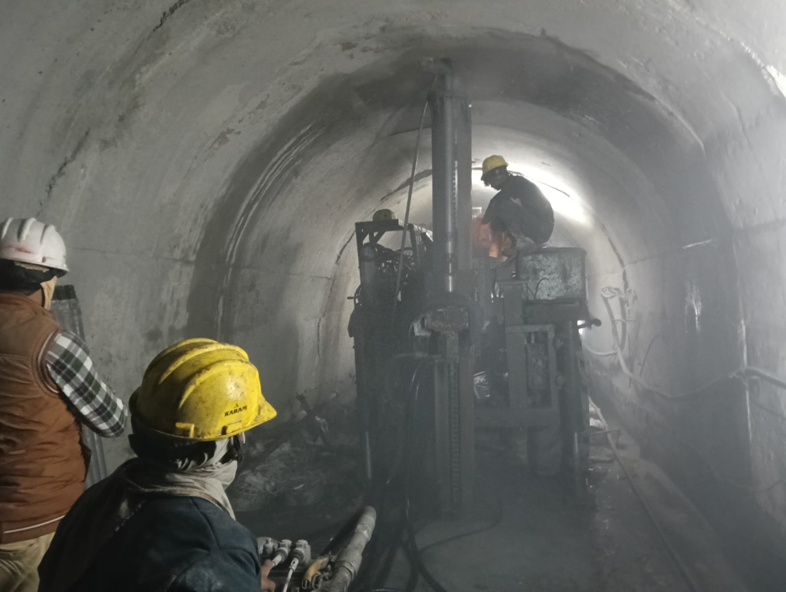 Drainage Gallery Drilling