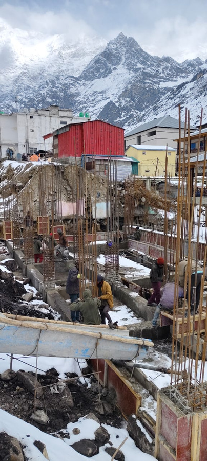 Kedarnath Dham Construction