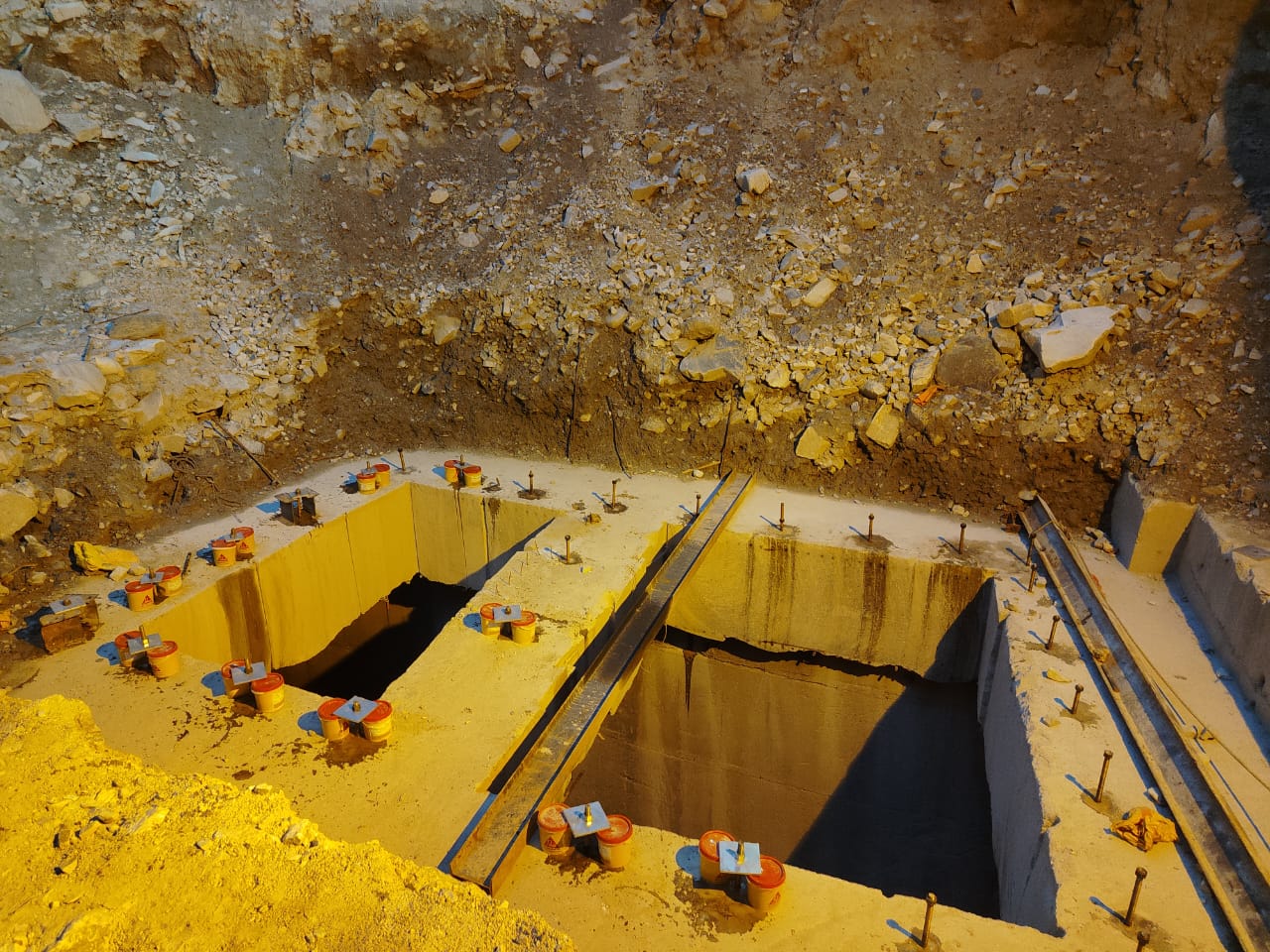 Left Side Slab Cutting