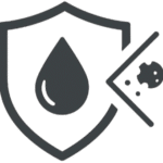 a minimalistic logo icon representing anti corrosive work in a construction company. the design shou removebg preview